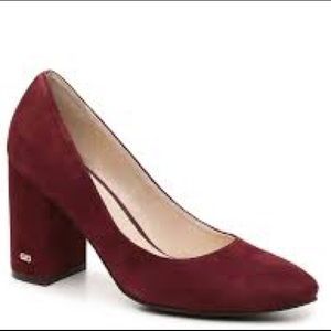 Cole Haan Alanna pumps suede burgundy 9 B